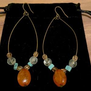 Glass Bead Earrings